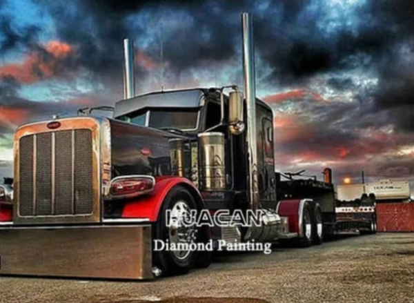 Diamond Painting Truck
